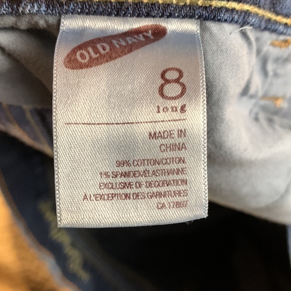 Old Navy Sweetheart Jeans US8 Long (32”) - Picture 4 of 4